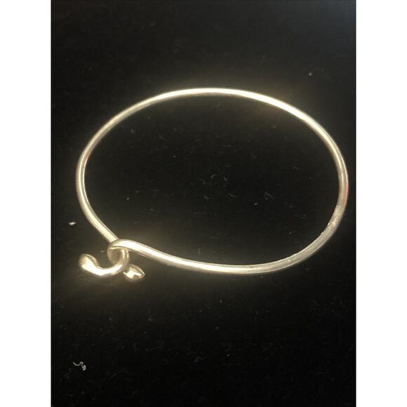 Sterling Silver 925 Love Knot Hook Charm Bracelet - Picture 3 of 7